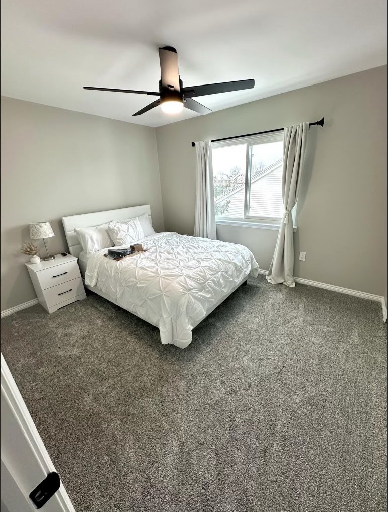 Bedroom Drywall installation